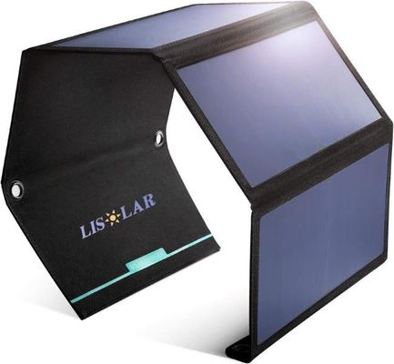 28W کیسه تاشو خورشیدی ضد آب برای دوچرخه سواری در فضای باز صعود کوه