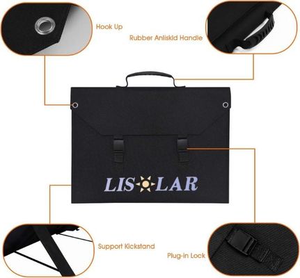 چند عملکردی کیسه تاشو خورشیدی کیسه های دستی سبک وزن تاشو خورشیدی 100W