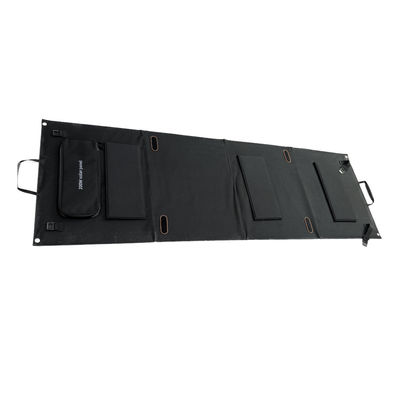 پنل خورشیدی ضد بادی ضد آب کوله پشتی UCB Port 3*USB XY-200W 4Folds برای سفرهای تجاری پایدار