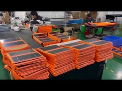 شارژر پنل خورشیدی قابل حمل ضد آب 100 وات برای سفر