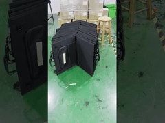 شارژر پنل خورشیدی فضای باز 21.6 ولت ولتاژ مدار باز سلول تک کریستالی برای منبع تغذیه در حال حرکت